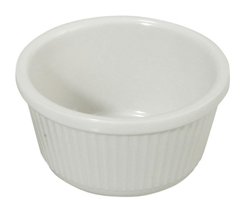 4oz Fluted Ramekins, White (8 Dozen)-cityfoodequipment.com
