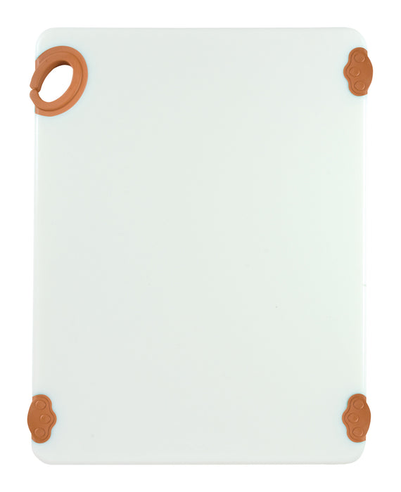Cutting Board with Hook,15"x20"x1/2",Brown (6 Each)-cityfoodequipment.com