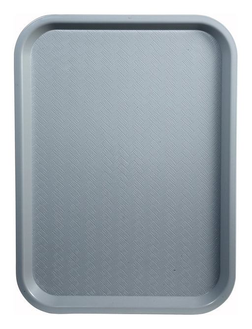 Fast Food Tray, 10" x 14", Gray (12 Each)-cityfoodequipment.com