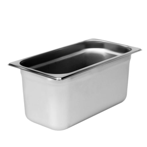 Thunder Group STPA3136 Third Size Steam Pan, Stainless - 12, (each)-cityfoodequipment.com