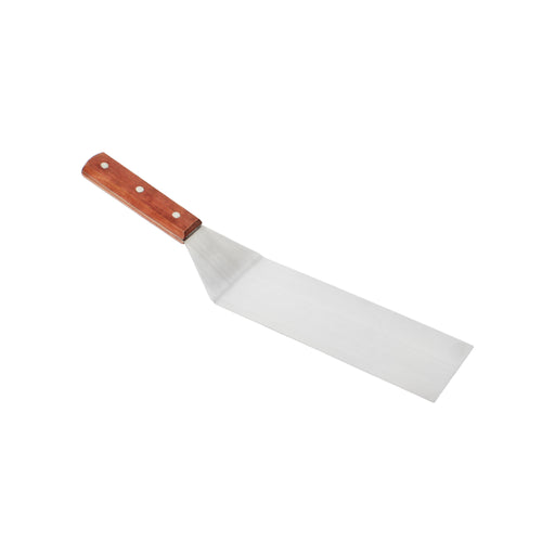 Thunder Group SLTWBT210 14 1/2" Turner w/ Wood Handle, Stainless Steel - 12, (each)-cityfoodequipment.com