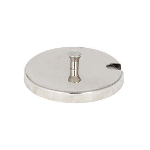 7 OZ STAINLESS STEEL LID FOR CONDIMENT JAR LOT OF 24 (Ea)-cityfoodequipment.com