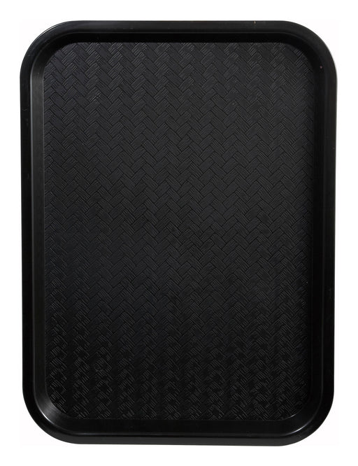 Fast Food Tray, 14" x 18", Black (12 Each)-cityfoodequipment.com