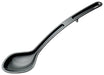 13" Serving Spoon, Black, PC, Curve (12 Each)-cityfoodequipment.com