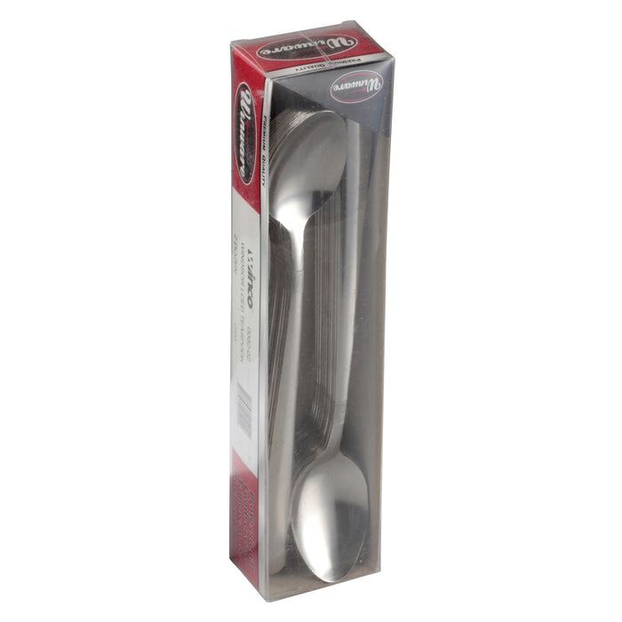 Windsor Iced Teaspoon, 2doz/pk, 18/0 Medium Weight (24 Pack)-cityfoodequipment.com