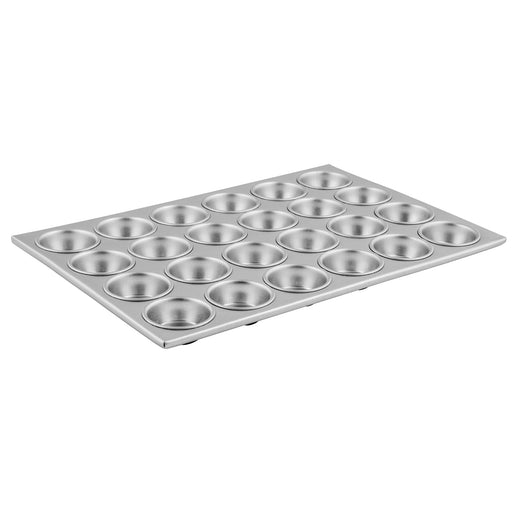 24 Cup Muffin Pan, 3oz, Alu (12 Each)-cityfoodequipment.com