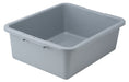 7" Dish Box, Heavy-duty, Gray (6 Each)-cityfoodequipment.com