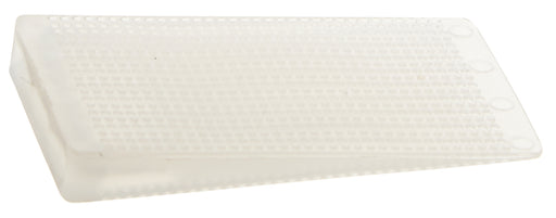 Plastic Table Wedge, Translucent, Hard, PP, 75 Pc Pack (12 Pack)-cityfoodequipment.com