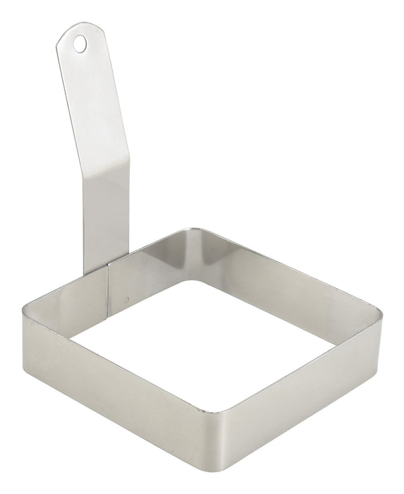 4" Egg Ring, Square, S/S (12 Each)-cityfoodequipment.com
