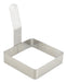 4" Egg Ring, Square, S/S (12 Each)-cityfoodequipment.com