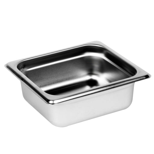 Thunder Group STPA3162 Sixth Size Steam Pan, Stainless - 12, (each)-cityfoodequipment.com