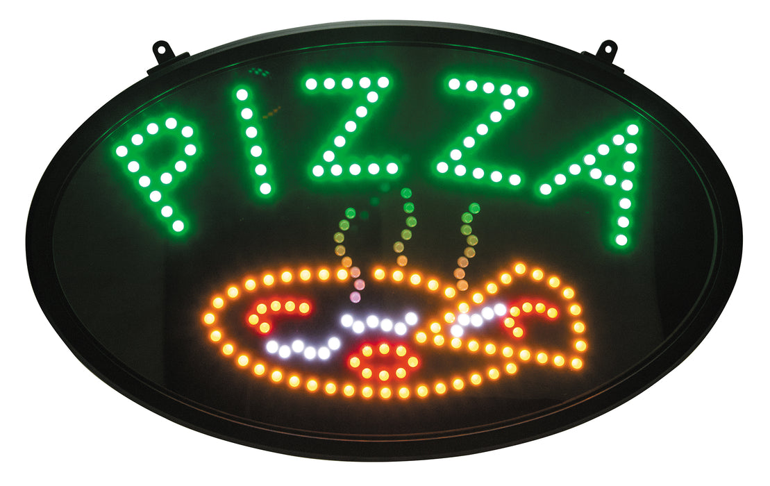 LED Sign, "Pizza", 3 Pattern, Dust Cover (5 Each)-cityfoodequipment.com