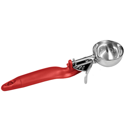 1 1/3 OZ, LEVER DISHER #24 RED ERGO HANDLE LOT OF 1 (Ea)-cityfoodequipment.com