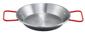 14-1/8" Paella Pan, Polished Carbon Steel (Spain) (5 Each)-cityfoodequipment.com