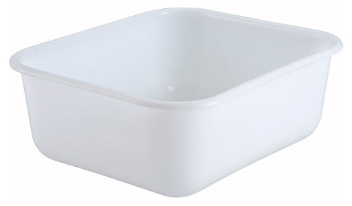 Mini Bin, 14-1/2" x 12-1/2" x 5-3/8", White, PP (12 Each)-cityfoodequipment.com