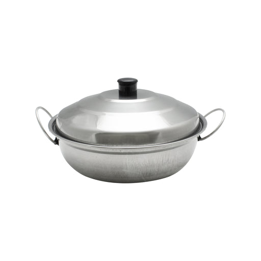 Thunder Group SLAL02B 9" Round Wok Chafer Body/Cover, Stainless Steel - 6, (each)-cityfoodequipment.com