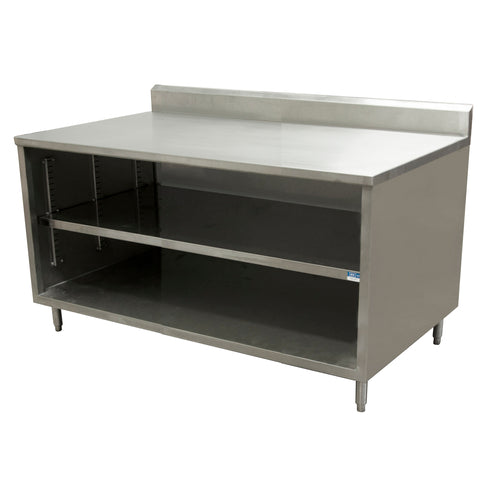 BK 36" x 30" Work Table With Cabnet Base-cityfoodequipment.com