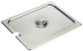 S/S Steam Pan Cover, Half-size, Slotted (12 Each)-cityfoodequipment.com
