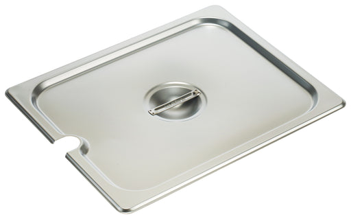 S/S Steam Pan Cover, Half-size, Slotted (12 Each)-cityfoodequipment.com