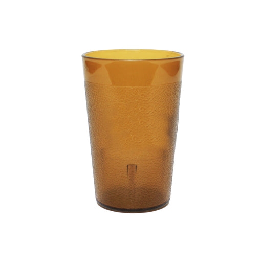 8 oz TUMBLERS, AMBER LOT OF 1 (Dz)-cityfoodequipment.com