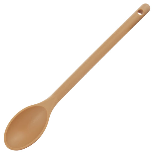 Nylon Spoon, 12" Tan (12 Each)-cityfoodequipment.com