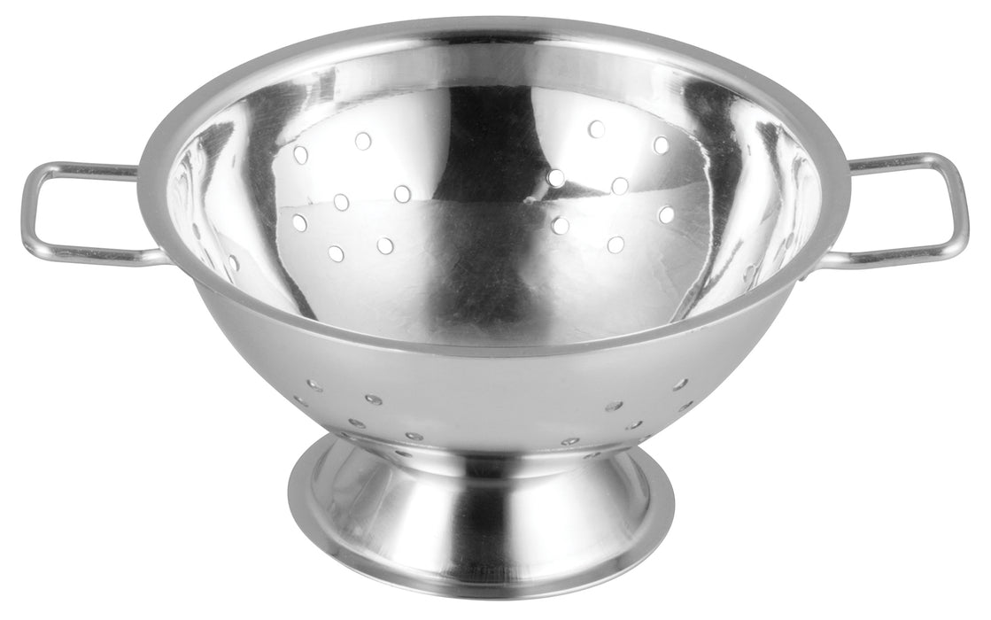 Mini Colander, 3-3/4"Dia, Stainless Steel (12 Each)-cityfoodequipment.com