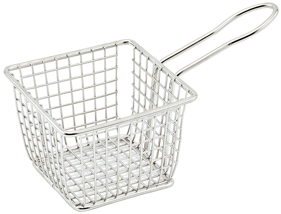 Mini Fry Basket - Square, 4"x4"x3" (12 Each)-cityfoodequipment.com