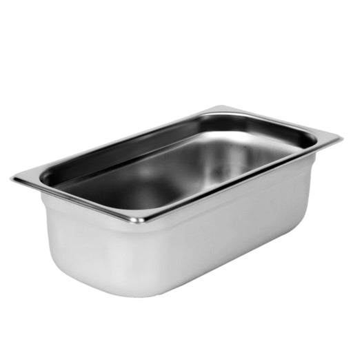 Thunder Group STPA2134 Third Size Steam Pan, Stainless - 12, (each)-cityfoodequipment.com