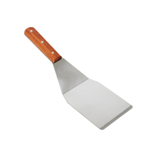Thunder Group SLTWHT005 13 1/2" Hamburger Turner w/ Wood Handle, Stainless Steel - 6, (each)-cityfoodequipment.com