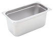 Anti-jam Steam Pan, 1/3 Size, 6", 22 Ga S/S (12 Each)-cityfoodequipment.com