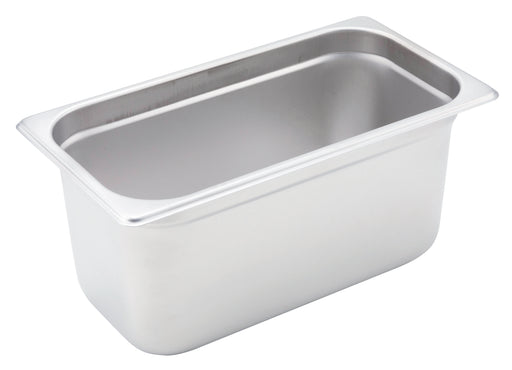 Anti-jam Steam Pan, 1/3 Size, 6", 22 Ga S/S (12 Each)-cityfoodequipment.com