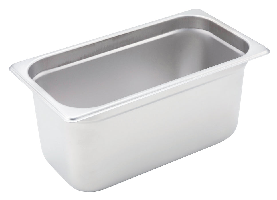 Anti-jam Steam Pan, 1/3 Size, 6", 22 Ga S/S (12 Each)-cityfoodequipment.com
