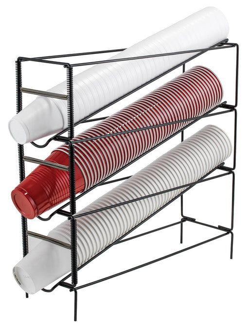 3-Tier Cup Dispensing Rack (2 Each)-cityfoodequipment.com