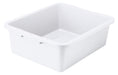 7" Dish Box, Heavy-duty, White (6 Each)-cityfoodequipment.com