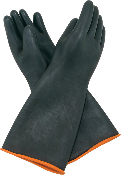 Natural Latex Gloves, 10-1/2" x 18-1/2", Heavy-duty (12 Pair)-cityfoodequipment.com