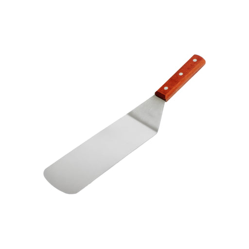 Thunder Group SLTWBT010 14 1/2" Turner w/ Wood Handle, Stainless Steel - 12, (each)-cityfoodequipment.com