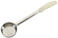 3oz Perf Food Portioner, One-piece, Ivory, S/S (12 Each)-cityfoodequipment.com