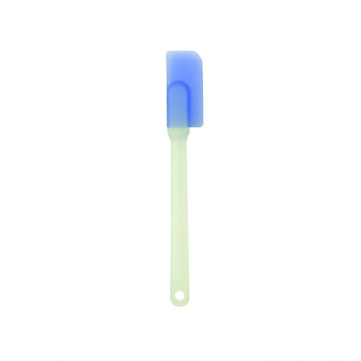 Thunder Group OW364 9 1/2" Scraper Spatula - Flexible Blade, Blue - 24, (each)-cityfoodequipment.com