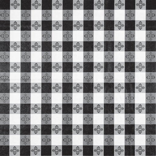 Table Cloth, 52" x 52", Square, Black (12 Each)-cityfoodequipment.com