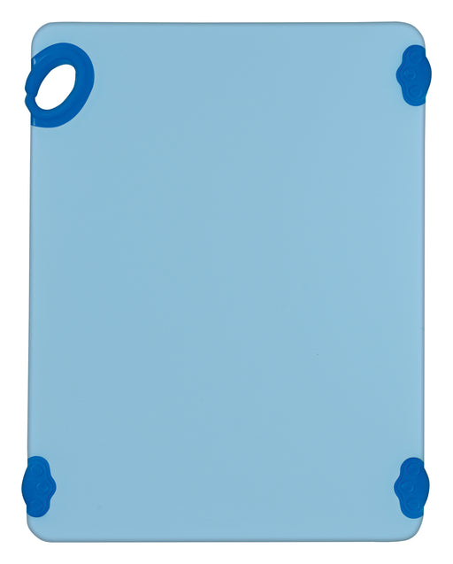 Cutting Board with Hook, 15" x 20" x 1/2", FULL COLOR Blue (6 Each)-cityfoodequipment.com