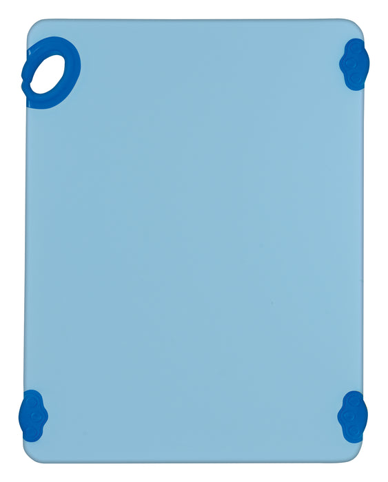 Cutting Board with Hook, 15" x 20" x 1/2", FULL COLOR Blue (6 Each)-cityfoodequipment.com