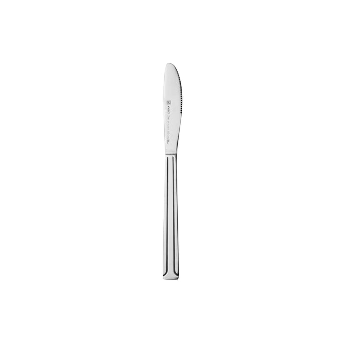 Thunder Group SLDO109 8 27/50" Dinner Knife with 18/0 Stainless Grade, Domilion Pattern - 1, (dozen)-cityfoodequipment.com