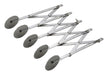 Dough Divider, 5 Wheel Adjustable, S/S (6 Each)-cityfoodequipment.com