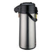 2.5L Glass Lined Airpot w/Push Button Top, S/S Body (6 Each)-cityfoodequipment.com