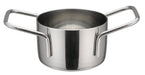 Mini Casserole, 2-3/4"Dia x 1-3/4"H, Stainless Steel (12 Each)-cityfoodequipment.com