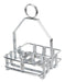 Chrome Plated Cruet Rack for Salt/Pepper Shaker & Sugar Packets (12 Each)-cityfoodequipment.com