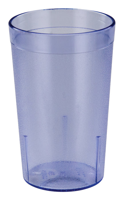 9-1/2oz Pebbled Tumblers, Blue (6 Dozen)-cityfoodequipment.com