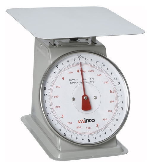 10Lbs Receiving Scale, 8" Dial (2 Each)-cityfoodequipment.com