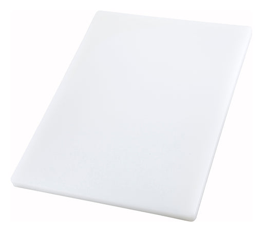 Cutting Board, 12" x 18" x 1", White (4 Each)-cityfoodequipment.com