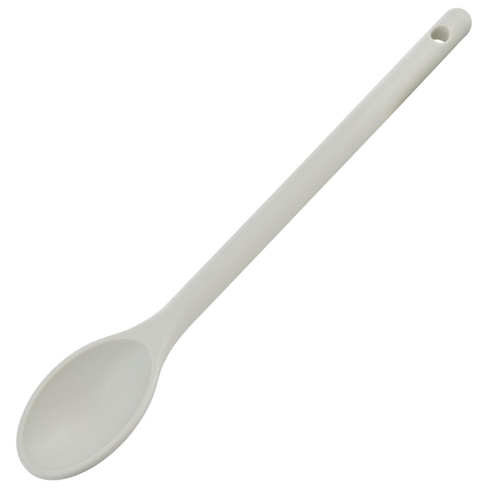 Nylon Spoon, 12" off White (12 Each)-cityfoodequipment.com